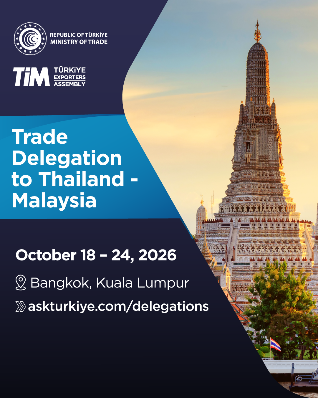 Thailand (Bangkok) - Malaysia (Kuala Lumpur) Trade Delegation
