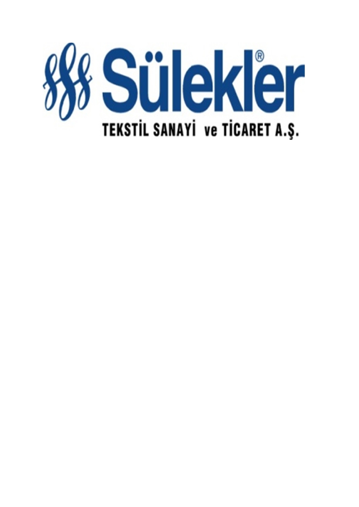 SÜLEKLER TEKSTIL SAN. VE TIC. A.S.